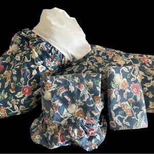 Ralph Lauren Jardin Twin Complete Set Duvet Sham Bedskirt Pillow Case Cottage